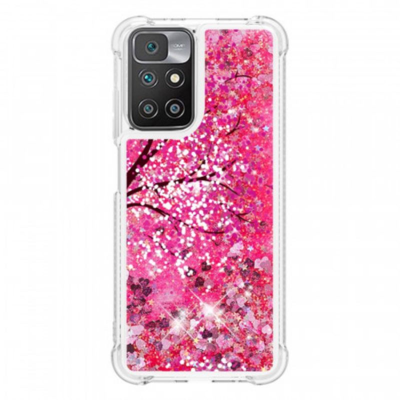 Cover Xiaomi Redmi 10 Albero Glitterato