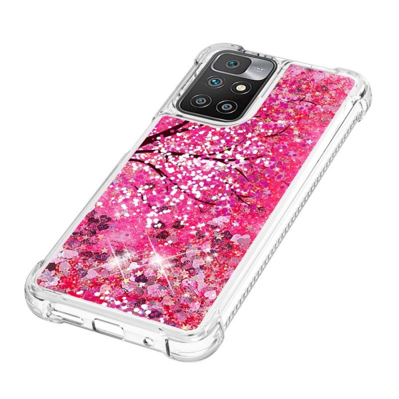 Cover Xiaomi Redmi 10 Albero Glitterato