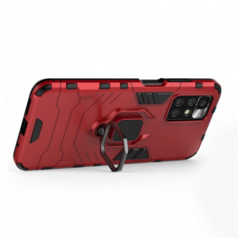 Cover Xiaomi Redmi 10 Anello Resistente