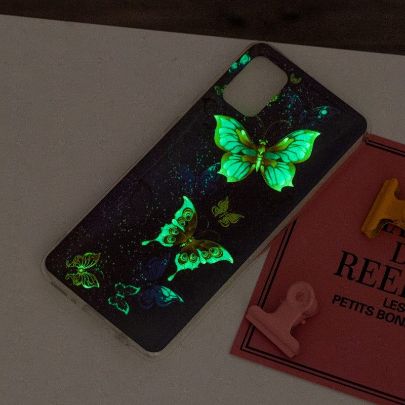 Cover Xiaomi Redmi 10 Farfalle Fluorescenti