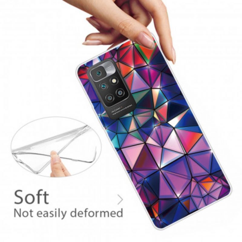 Cover Xiaomi Redmi 10 Geometria Flessibile