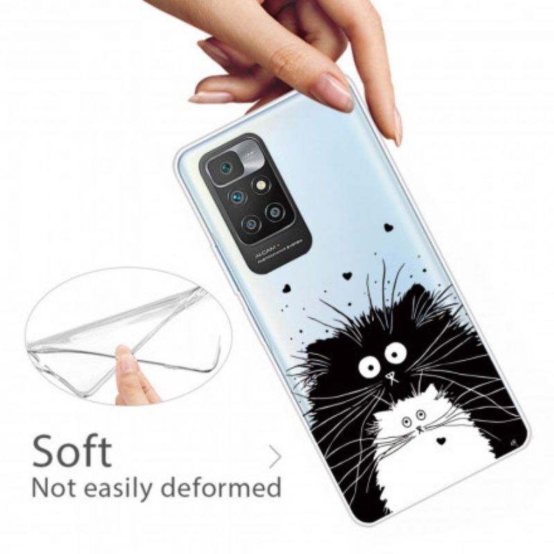 Cover Xiaomi Redmi 10 Guarda I Gatti