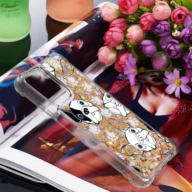 Cover Xiaomi Redmi 10 Signor Cane Paillettes