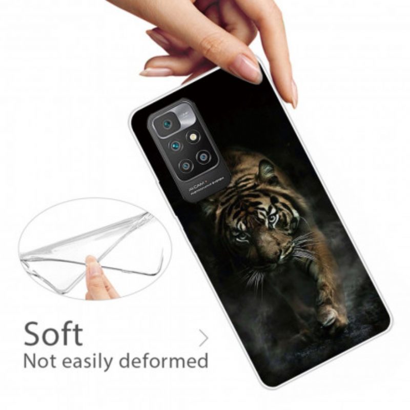 Cover Xiaomi Redmi 10 Tigre Flessibile