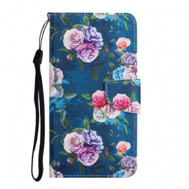 Custodia A Portafoglio Xiaomi Redmi 10 Fiori Liberty Royal