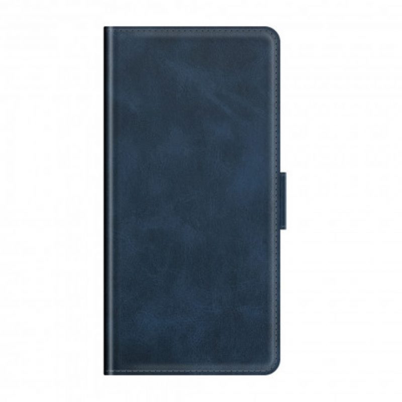 Custodia in pelle Xiaomi Redmi 10 Folio Cover Doppia Patta Classica