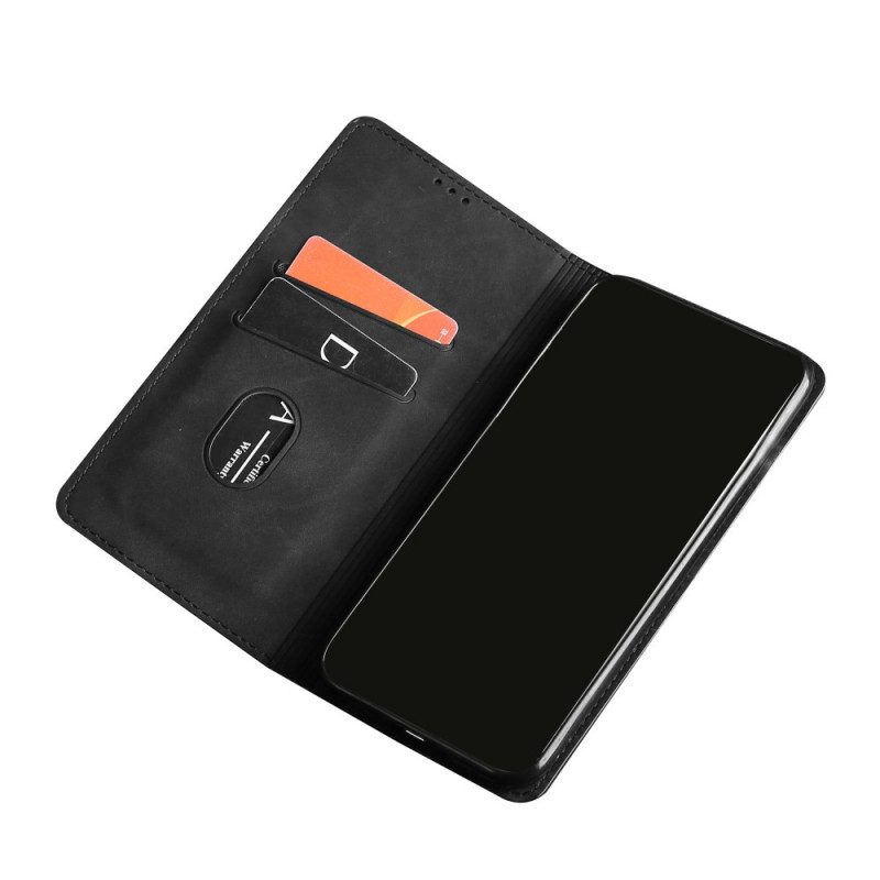 Folio Cover Xiaomi Redmi 10 Custodia in pelle Design Skin-touch