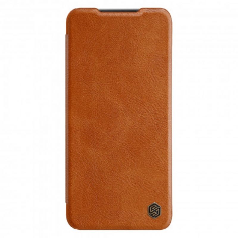 Folio Cover Xiaomi Redmi 10 Custodia in pelle Serie Nillkin Qin