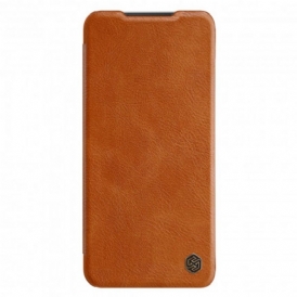 Folio Cover Xiaomi Redmi 10 Custodia in pelle Serie Nillkin Qin