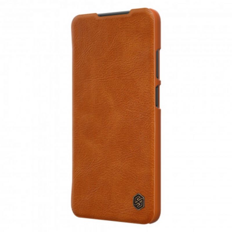 Folio Cover Xiaomi Redmi 10 Custodia in pelle Serie Nillkin Qin