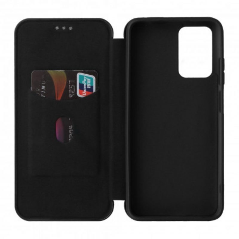 Folio Cover Xiaomi Redmi 10 Custodia in pelle Silicone Colorato Al Carbonio