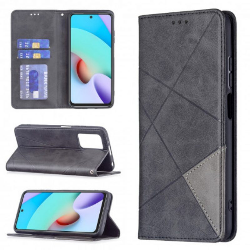 Folio Cover Xiaomi Redmi 10 Custodia in pelle Stile D'artista