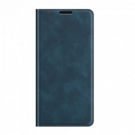 Folio Cover Xiaomi Redmi 10 Custodia in pelle Tocco Sottile Sulla Pelle