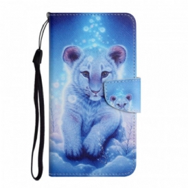 Folio Cover Xiaomi Redmi 10 Tigre Delle Nevi