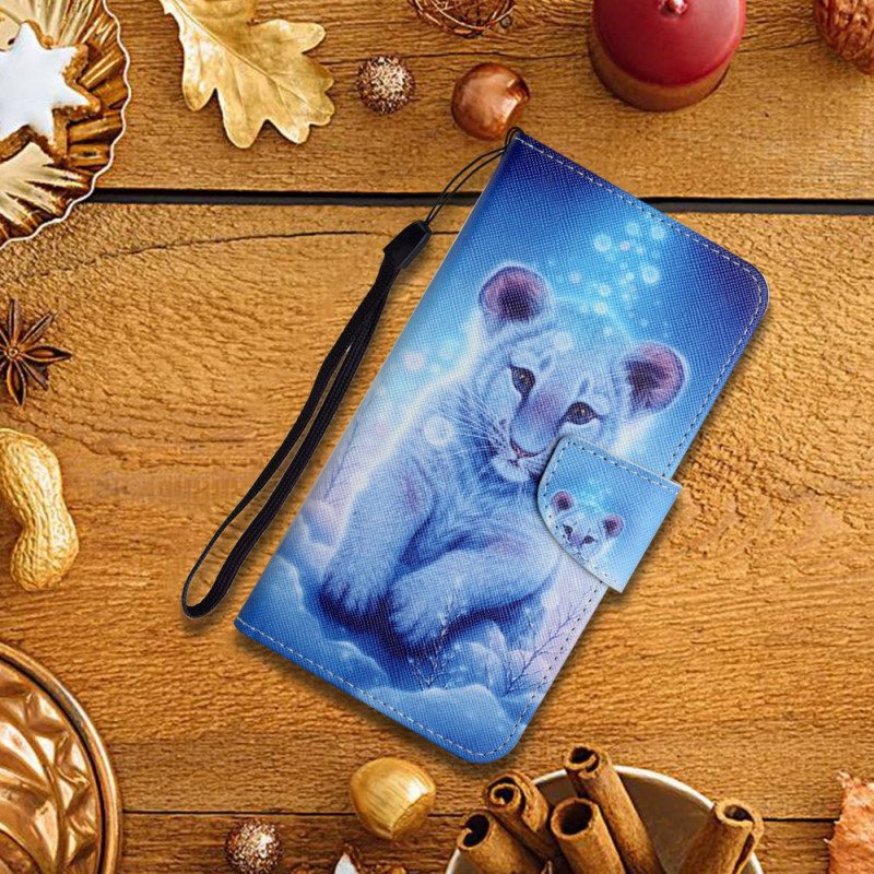 Folio Cover Xiaomi Redmi 10 Tigre Delle Nevi