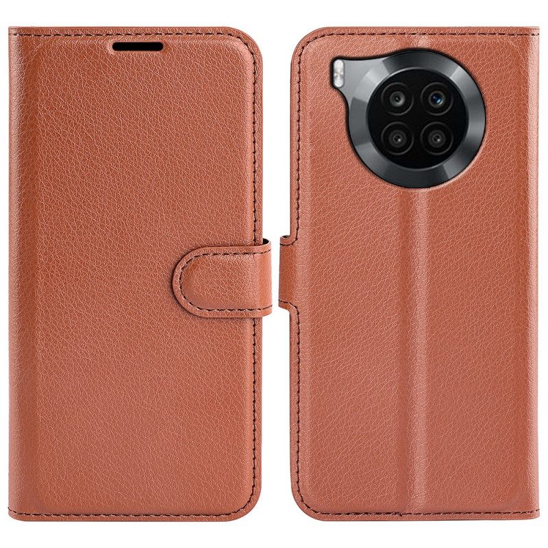 Custodia in pelle Honor 50 Lite Classico