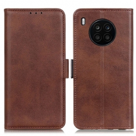 Custodia in pelle Honor 50 Lite Folio Cover Doppio Lembo