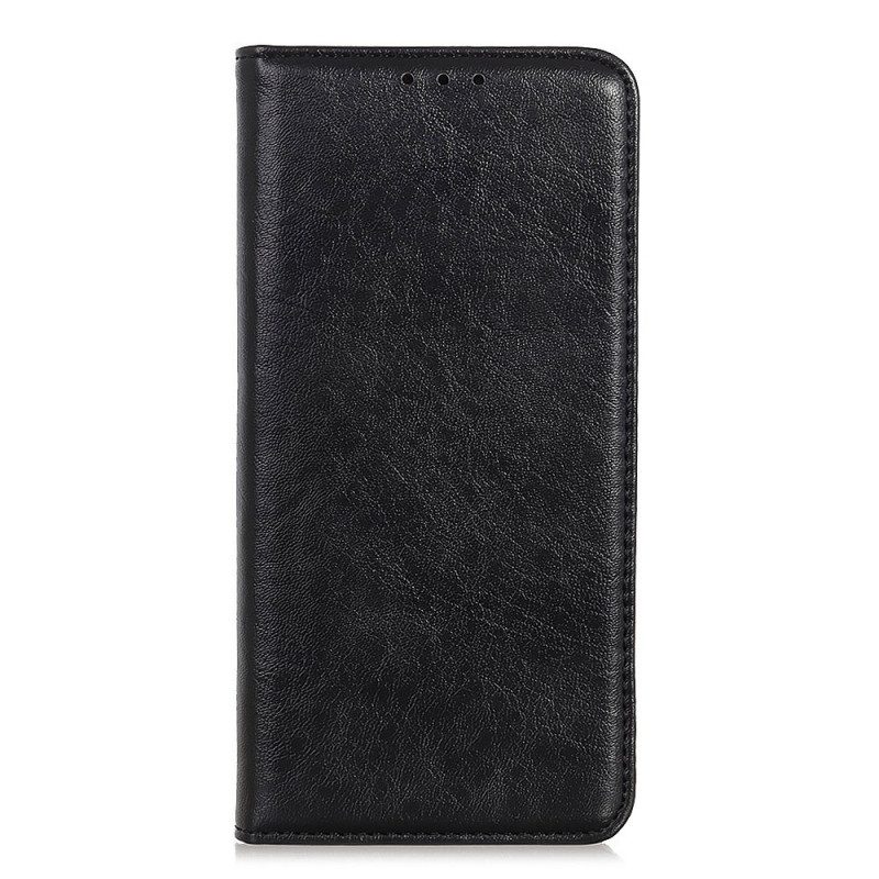 Folio Cover Honor 50 Lite Custodia in pelle Crosta Di Pelle Opaca