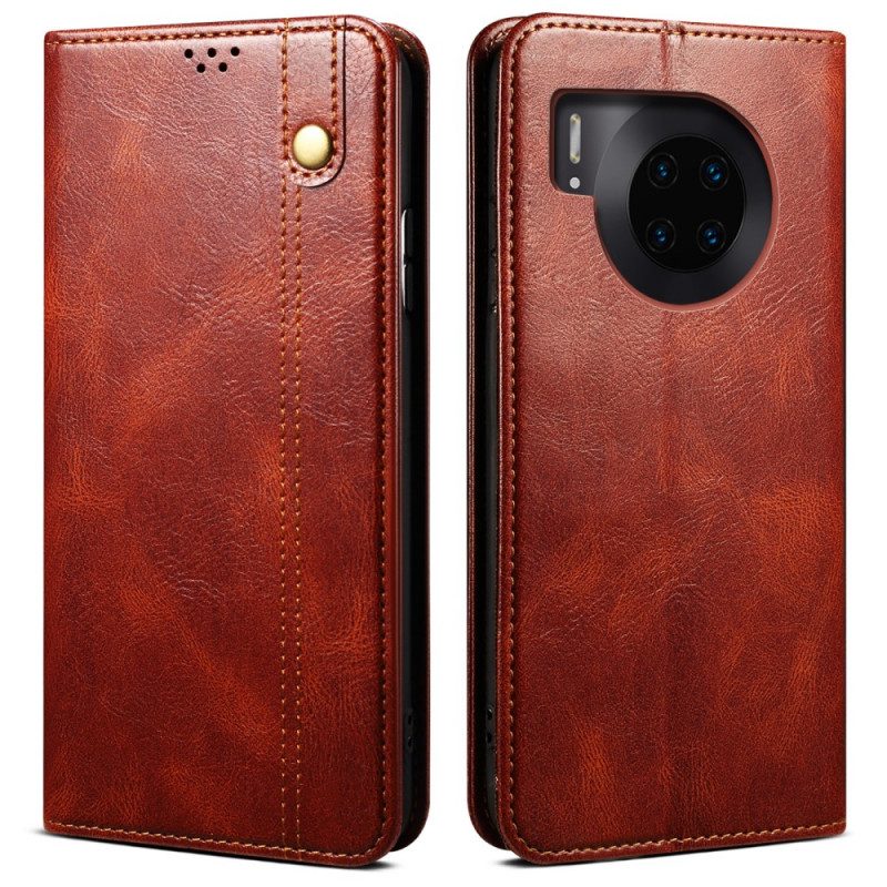 Folio Cover Honor 50 Lite Custodia in pelle Ecopelle Cerata