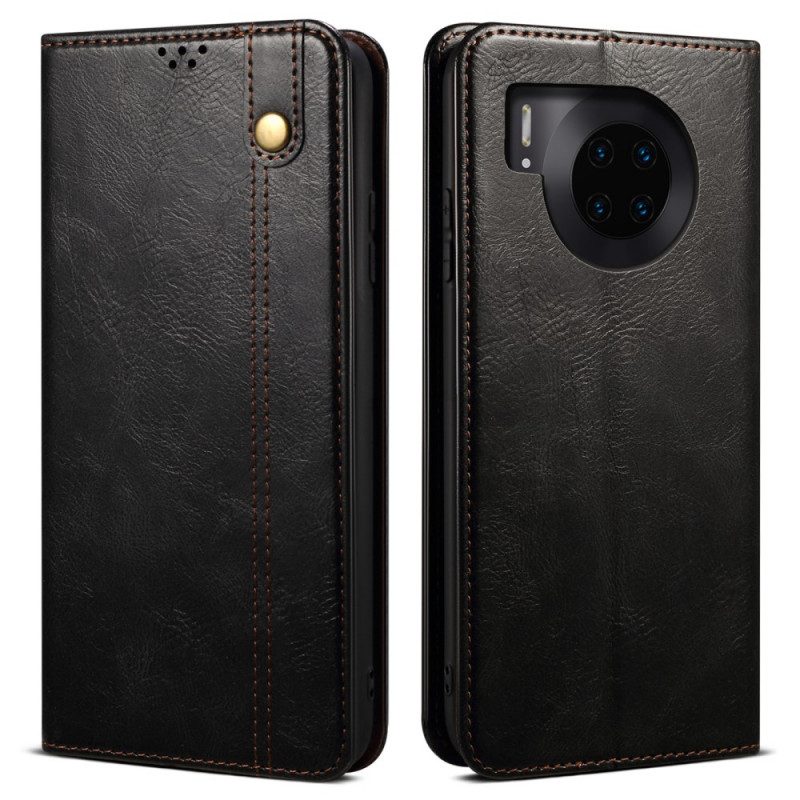 Folio Cover Honor 50 Lite Custodia in pelle Ecopelle Cerata