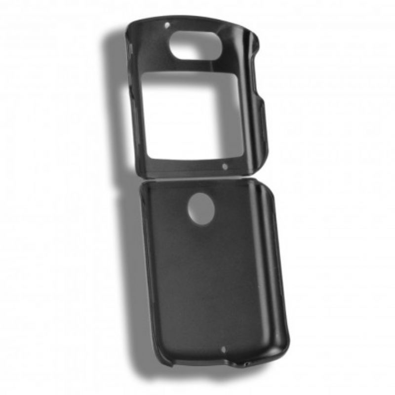 Cover Motorola Razr 5G Ecopelle Sabbiata