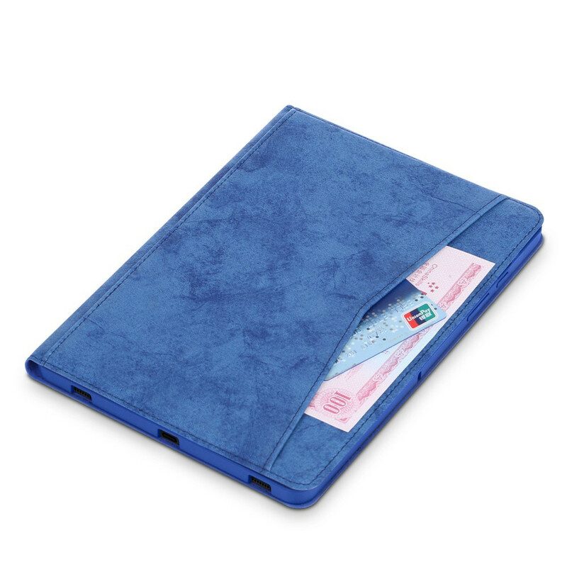 Folio Cover Samsung Galaxy Tab S7 FE Effetto Pelle Da Lavoro