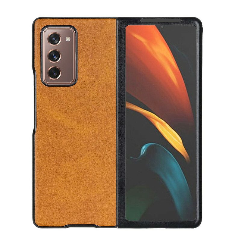 Cover Samsung Galaxy Z Fold 2 Ecopelle Premium