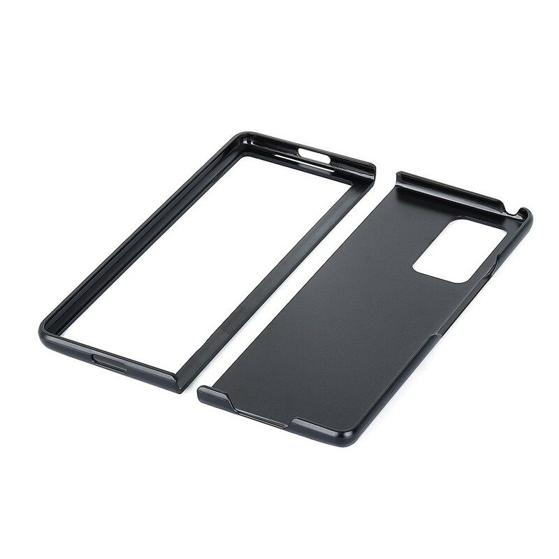 Cover Samsung Galaxy Z Fold 2 Ecopelle Premium