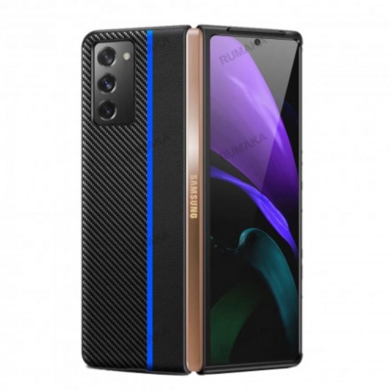 Cover Samsung Galaxy Z Fold 2 Fibra Di Carbonio Premium