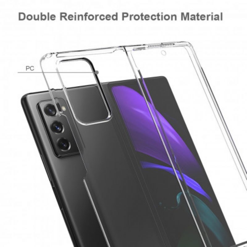 Cover Samsung Galaxy Z Fold 2 Ibrido Trasparente