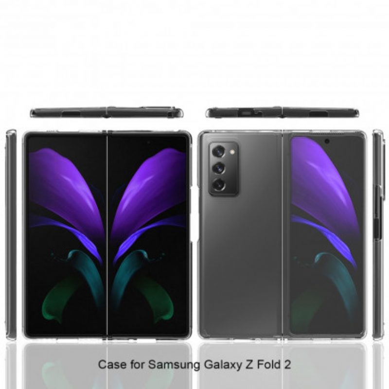 Cover Samsung Galaxy Z Fold 2 Ibrido Trasparente