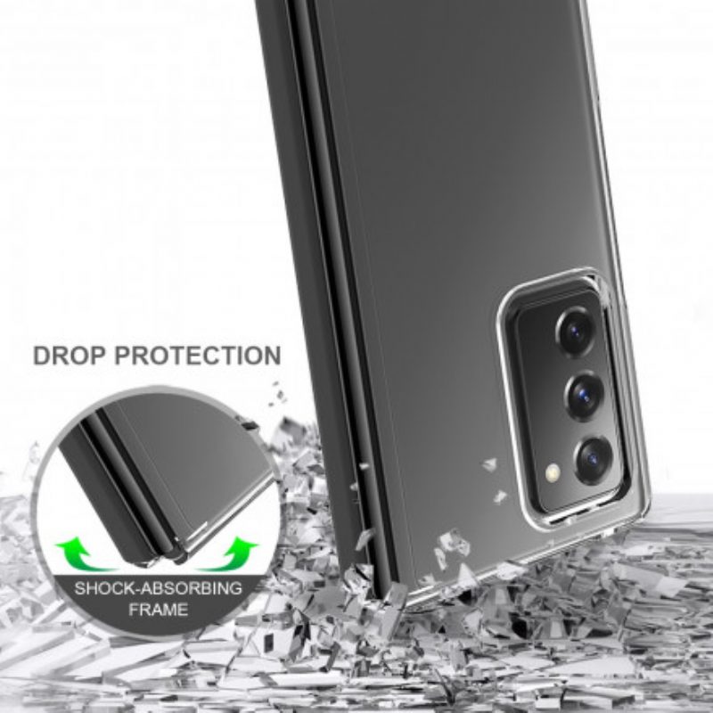 Cover Samsung Galaxy Z Fold 2 Ibrido Trasparente