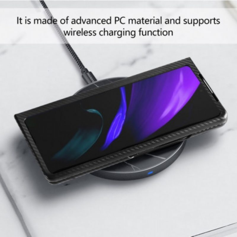 Cover Samsung Galaxy Z Fold 2 Strutturato Con Supporto Vivavoce