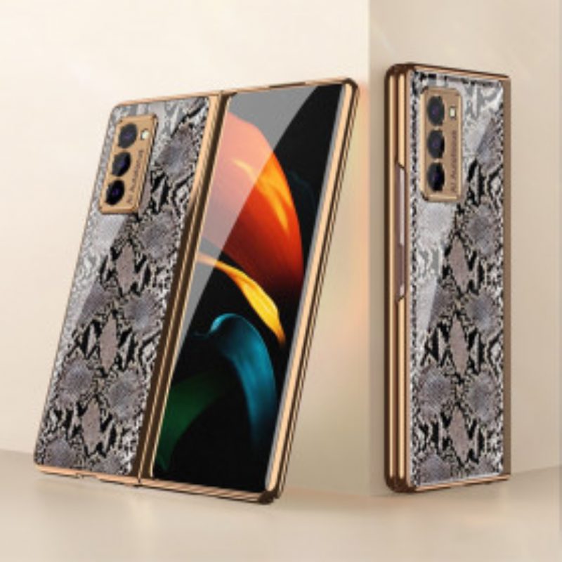 Cover Samsung Galaxy Z Fold 2 Vetro Temperato Serpente Gkk