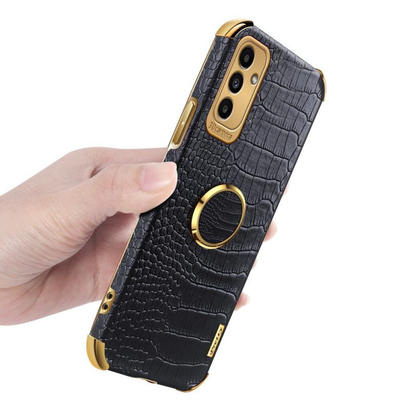 Cover Samsung Galaxy M52 5G Anello Coccodrillo