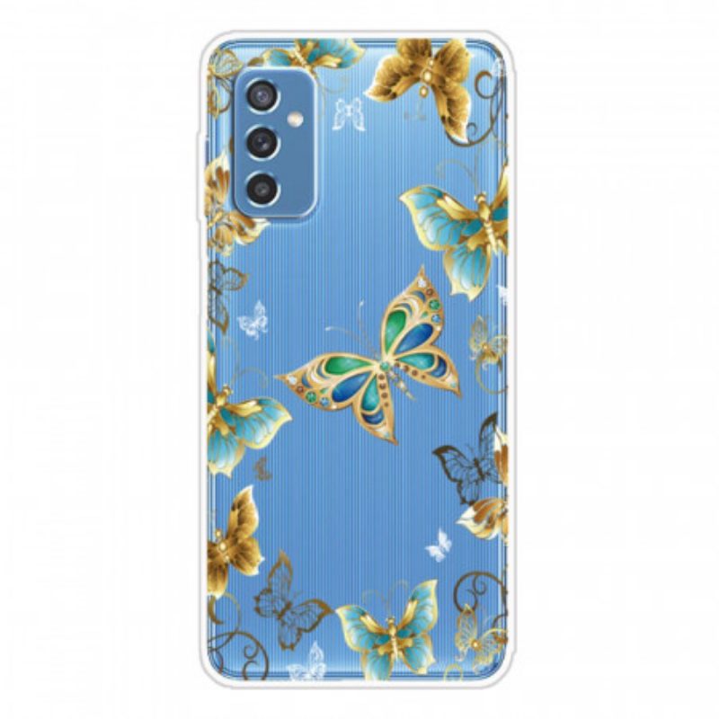 Cover Samsung Galaxy M52 5G Catena A Farfalla