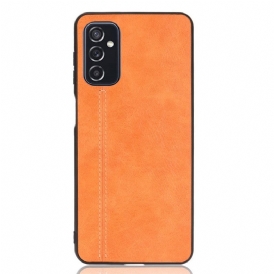 Cover Samsung Galaxy M52 5G Ecopelle Con Bordino