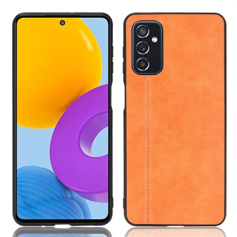 Cover Samsung Galaxy M52 5G Ecopelle Con Bordino