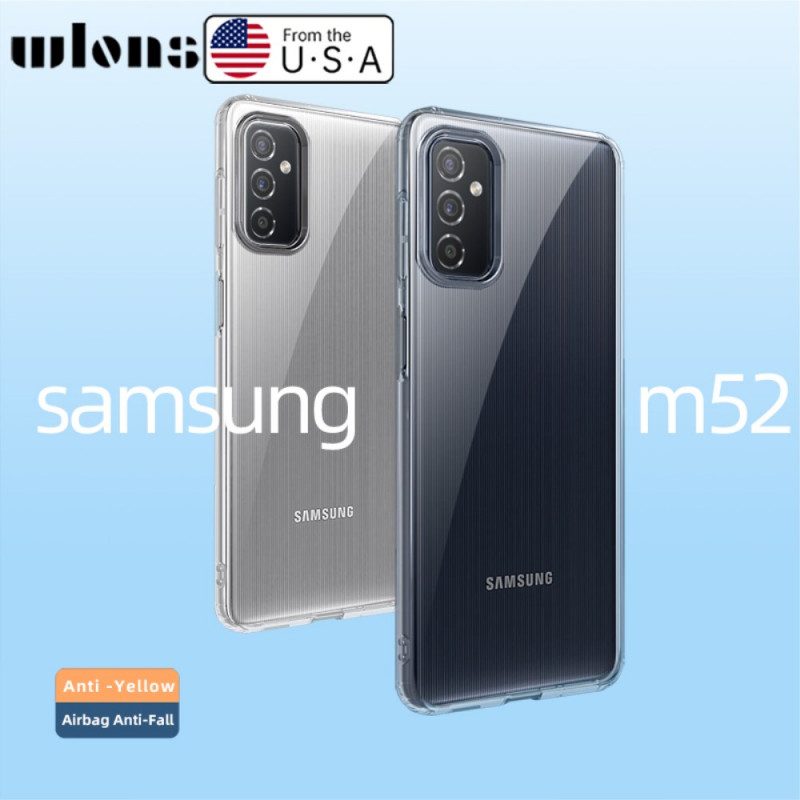 Cover Samsung Galaxy M52 5G Fukela Trasparente