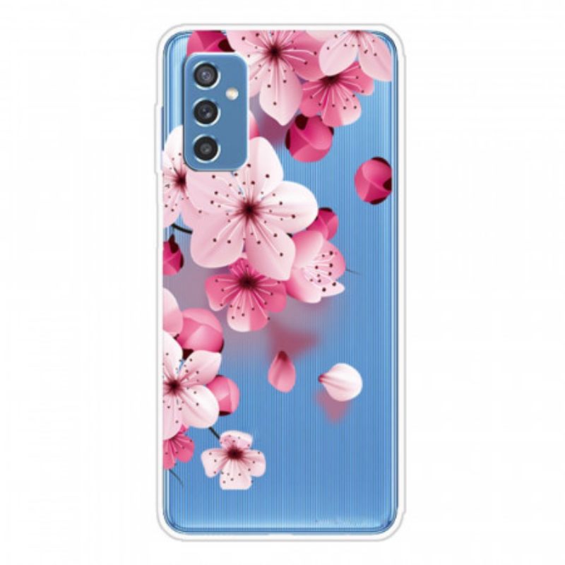 Cover Samsung Galaxy M52 5G Pioggia Di Fiori