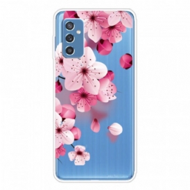 Cover Samsung Galaxy M52 5G Pioggia Di Fiori