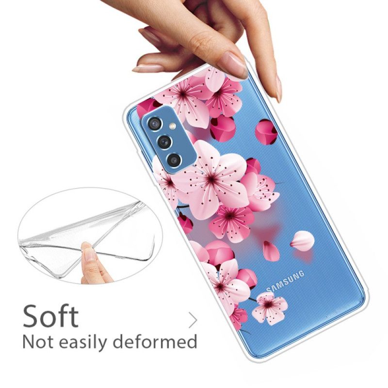 Cover Samsung Galaxy M52 5G Pioggia Di Fiori