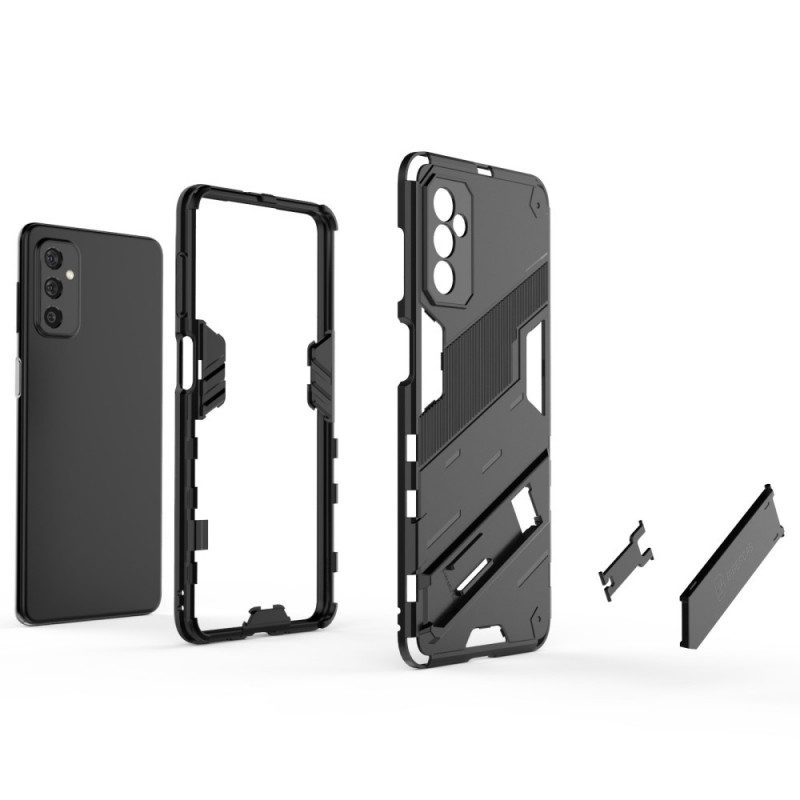 Cover Samsung Galaxy M52 5G Supporto Staccabile A Due Posizioni A Mani Libere