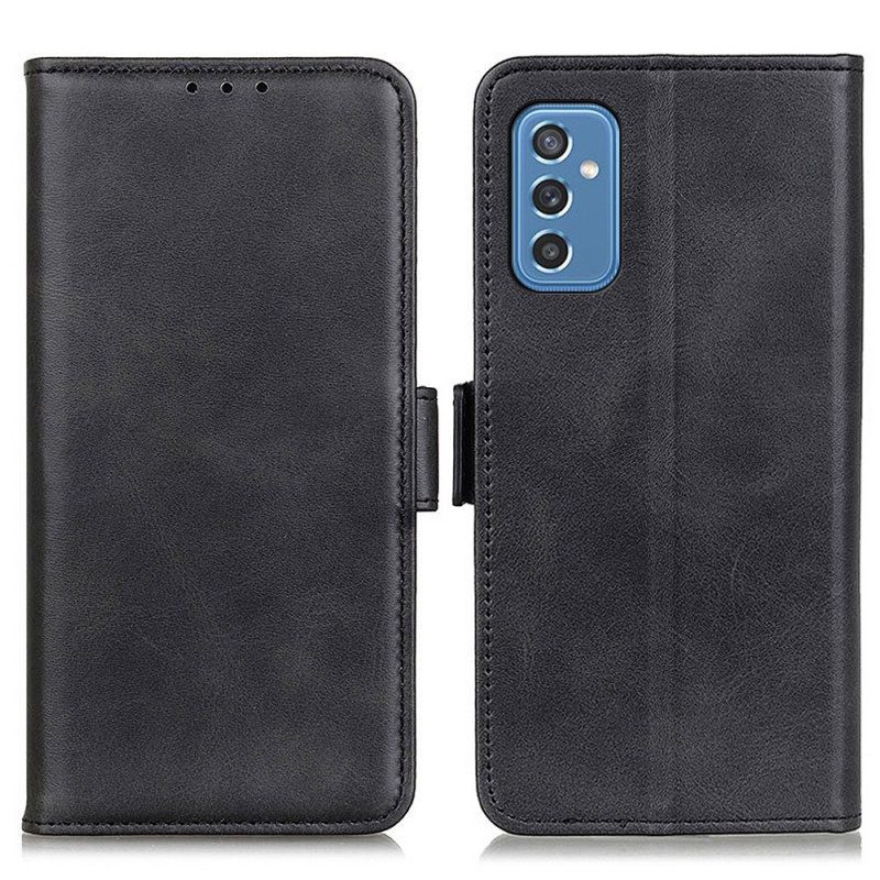 Folio Cover Samsung Galaxy M52 5G Custodia in pelle Doppio Lembo