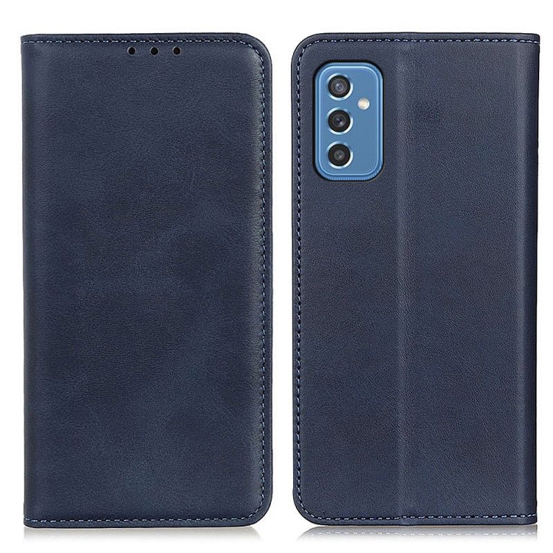 Folio Cover Samsung Galaxy M52 5G Custodia in pelle Pelle Elegante