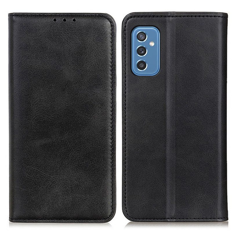 Folio Cover Samsung Galaxy M52 5G Custodia in pelle Pelle Elegante