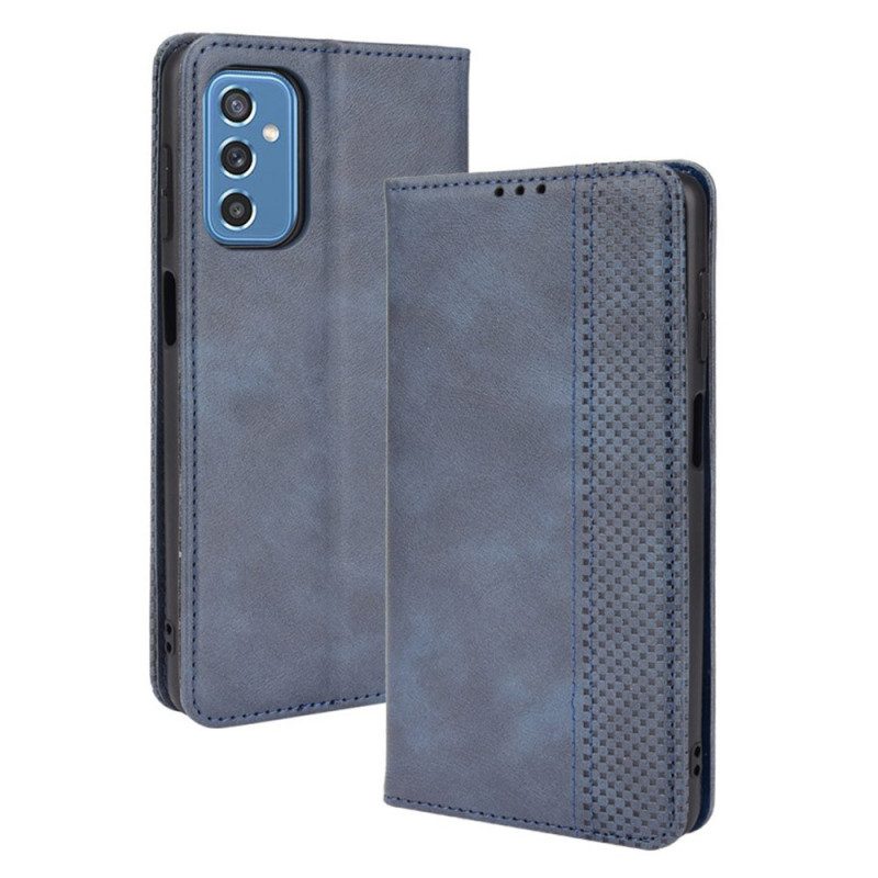 Folio Cover Samsung Galaxy M52 5G Custodia in pelle Morbida Ecopelle