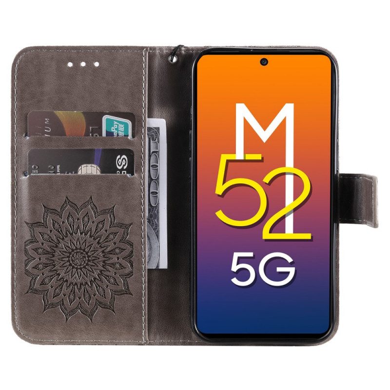 Folio Cover Samsung Galaxy M52 5G Mandala Orientale