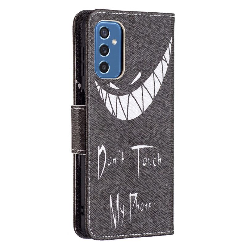 Folio Cover Samsung Galaxy M52 5G Sorriso Machiavellico