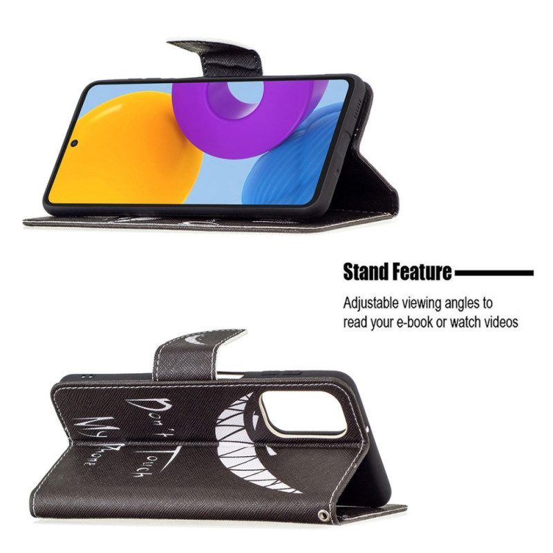 Folio Cover Samsung Galaxy M52 5G Sorriso Machiavellico